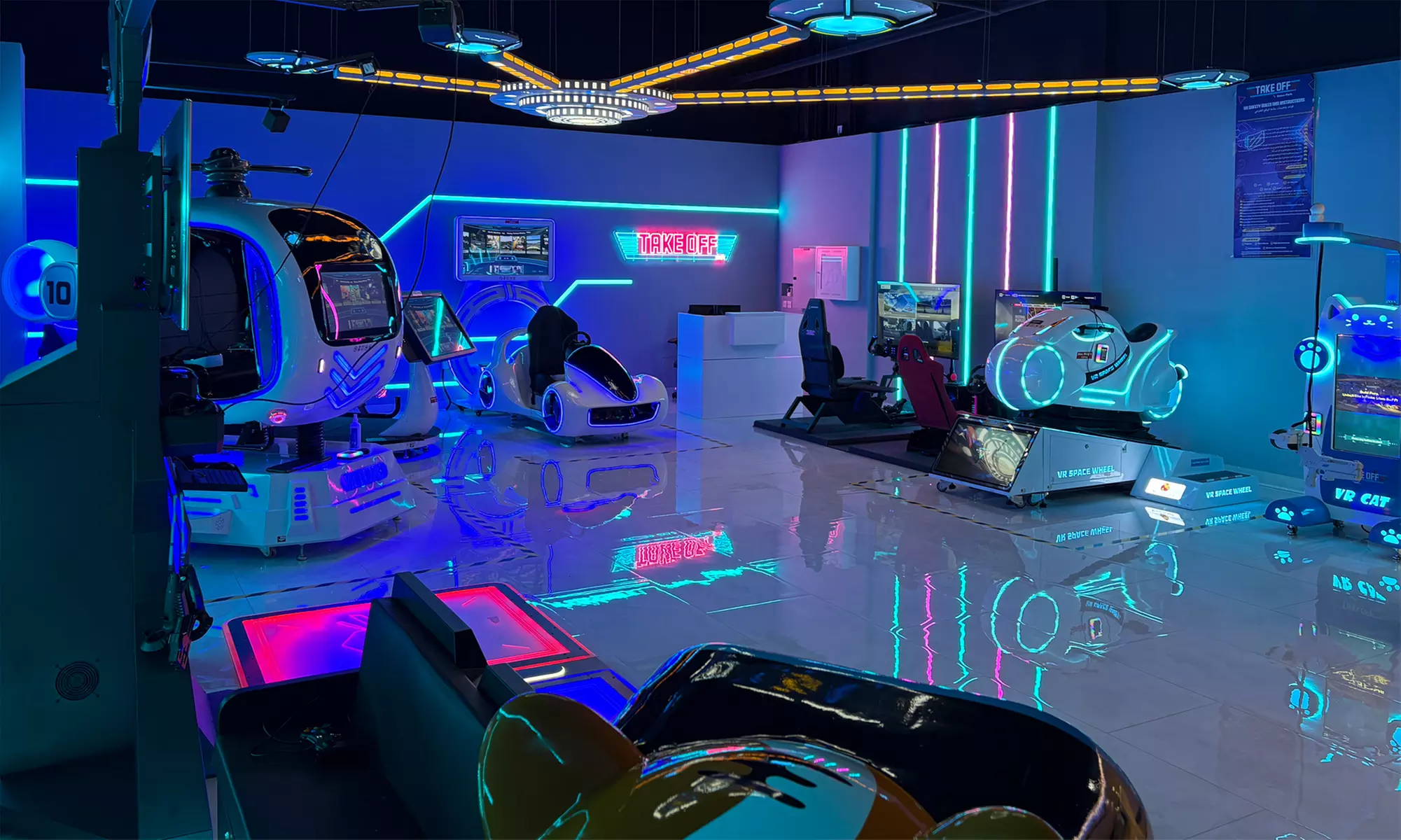 Experience One or Two Hours of Unlimited Gaming For Up to 4 People