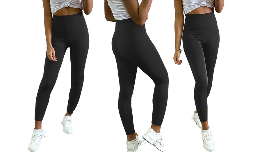 Image 2: Thermal Fleece Leggings