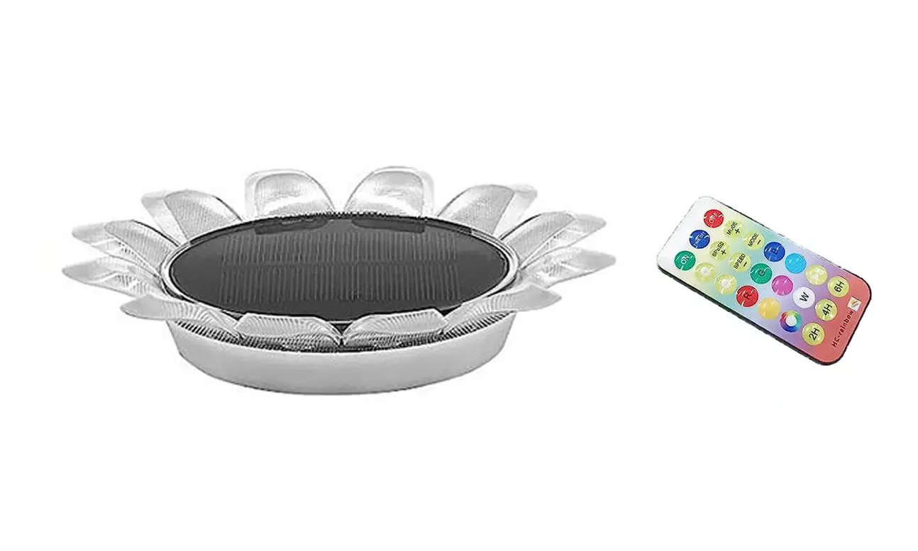 Solar-Powered Floating Pool Lights