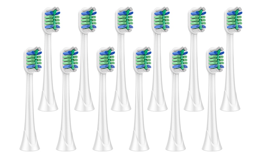 Image 4: 8-40Pcs Replacement Brush Heads Toothbrush Heads (Philips Sonicare Compatible)