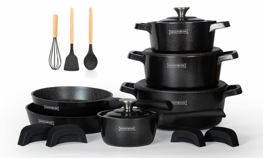 Image 16: Royalty Line 10-teiliges oder 14-teiliges Kochgeschirr-Set