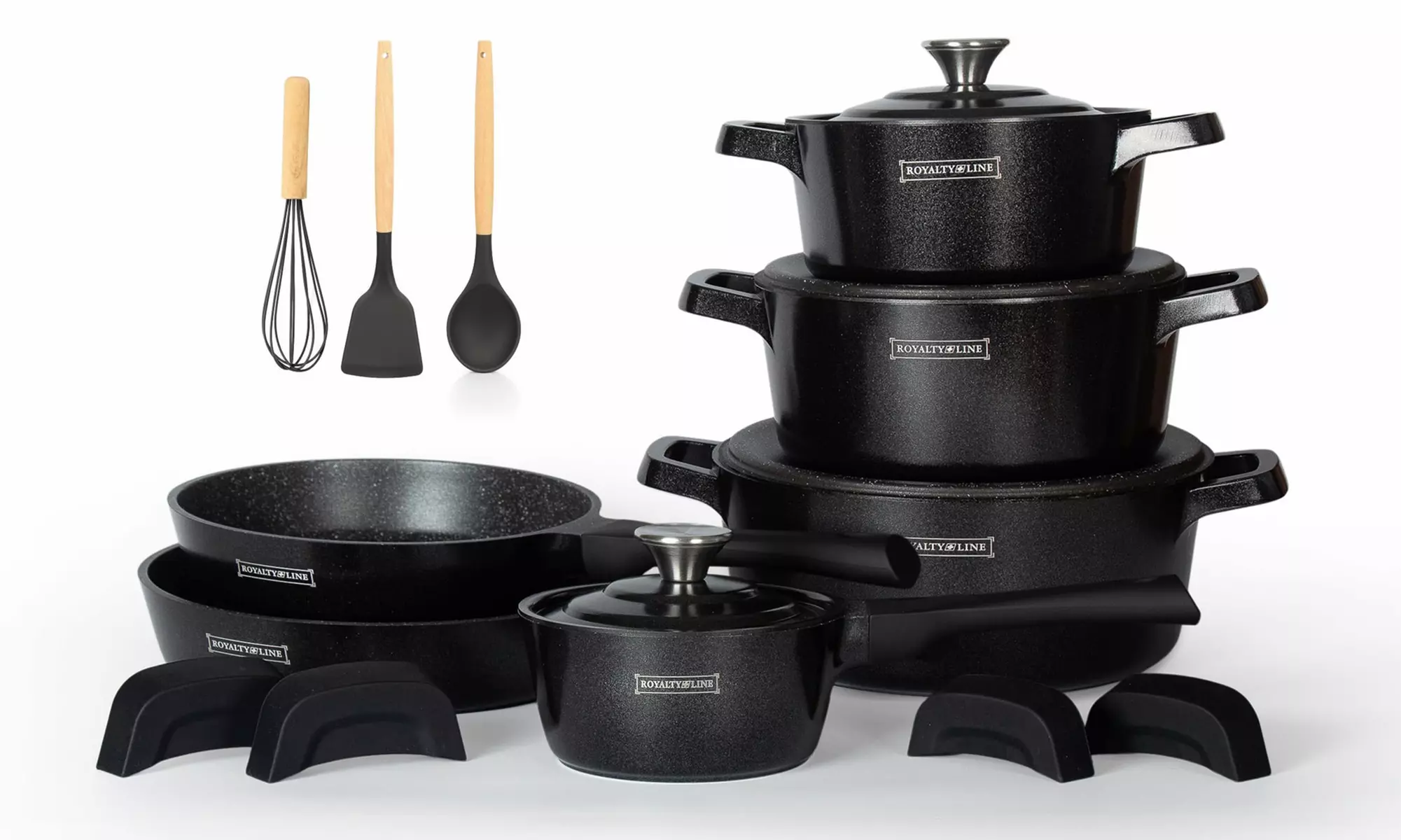 Royalty Line 10-teiliges oder 14-teiliges Kochgeschirr-Set