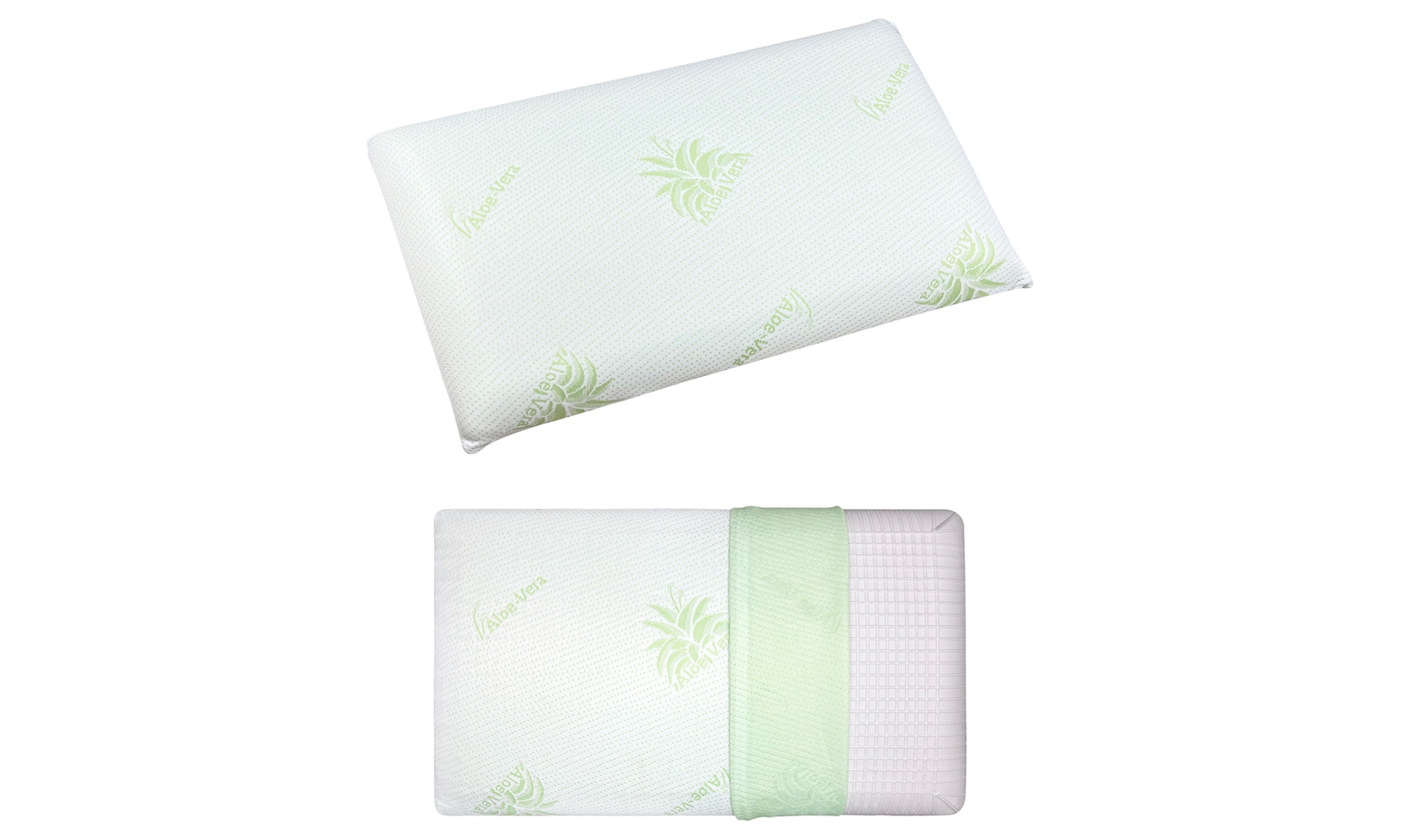 Set de 2 almohadas memory foam