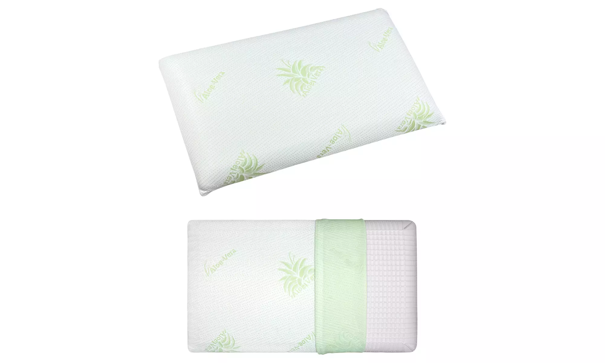 Set de 2 almohadas memory foam