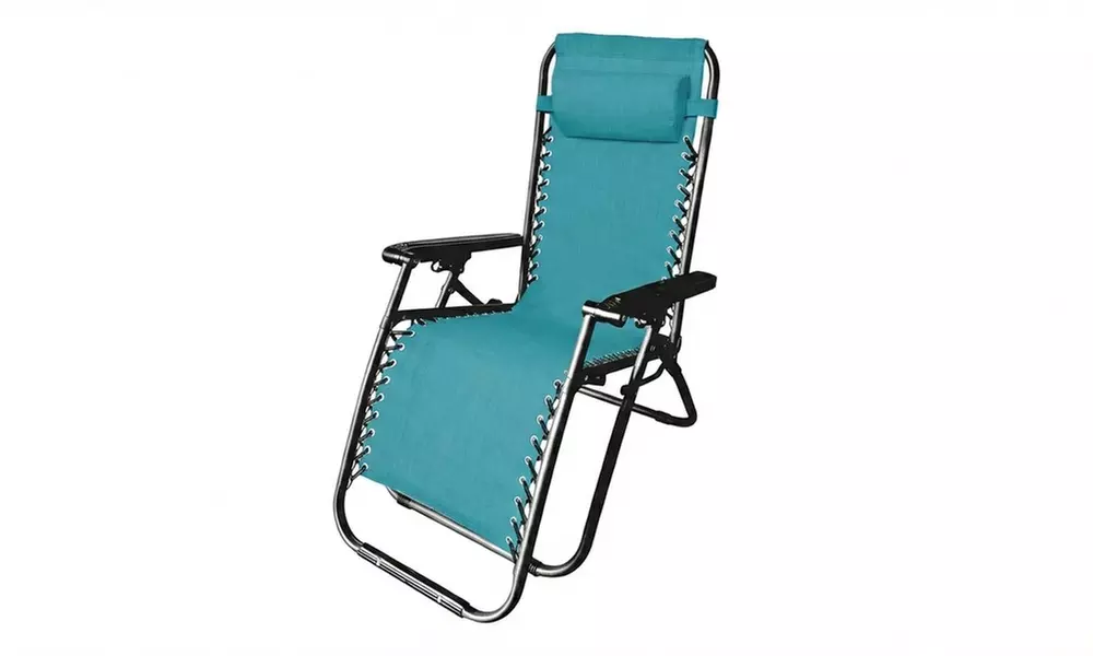 Sedia zero Gravity reclinabile con cuscino