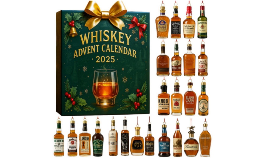 Image 4: Christmas Beer and Whiskey Ornament Advent Calendar