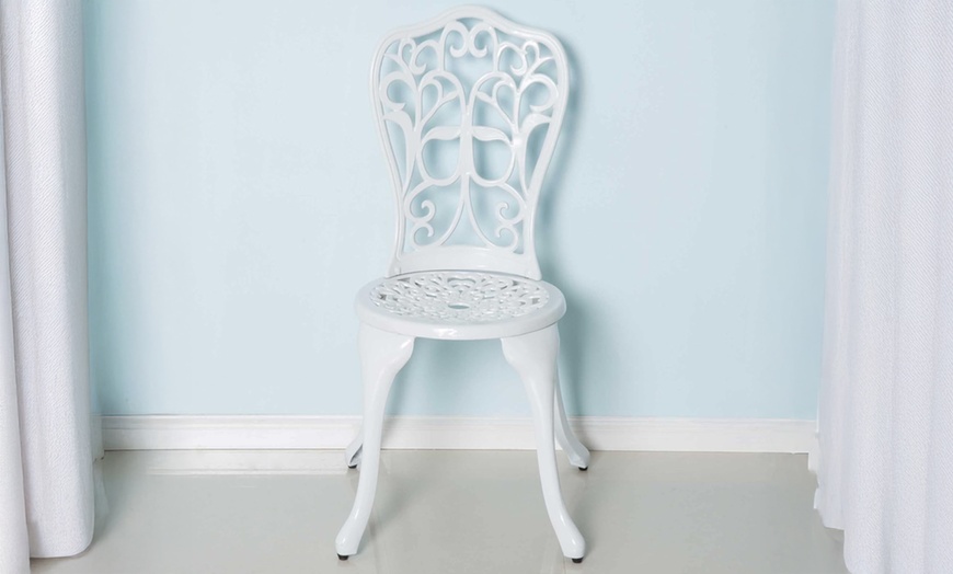 Image 5: Outsunny 3 Piece Garden Bistro Set