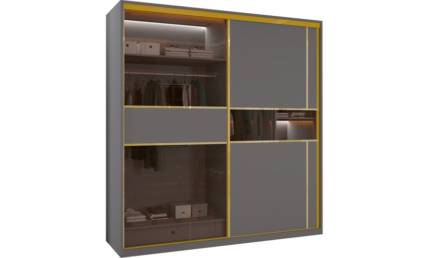 Image 6: Sliding Wardrobes 4U Sliding Double Door Wardrobe