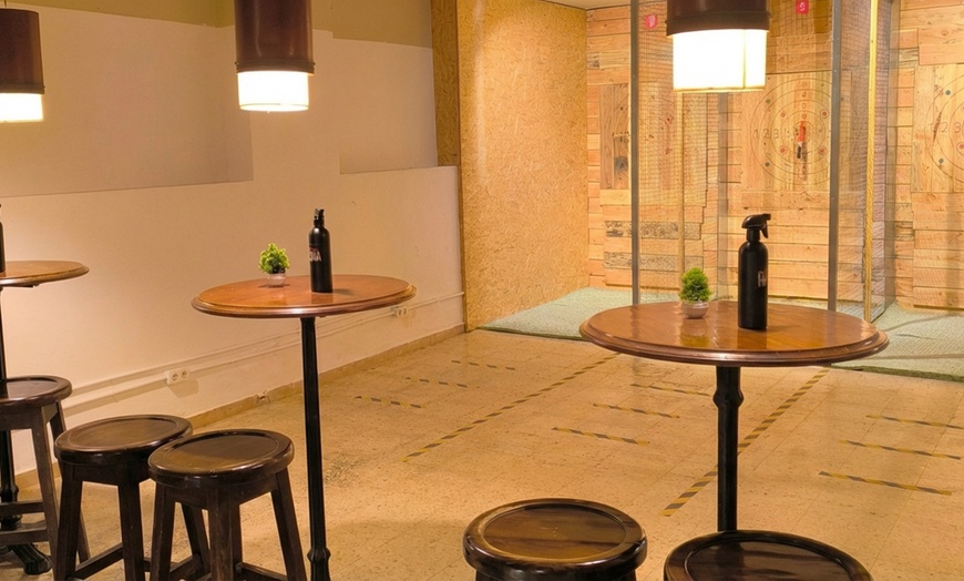 Image 4: Experiencia de lanzamiento de hachas de 1 hora para hasta 4 personas