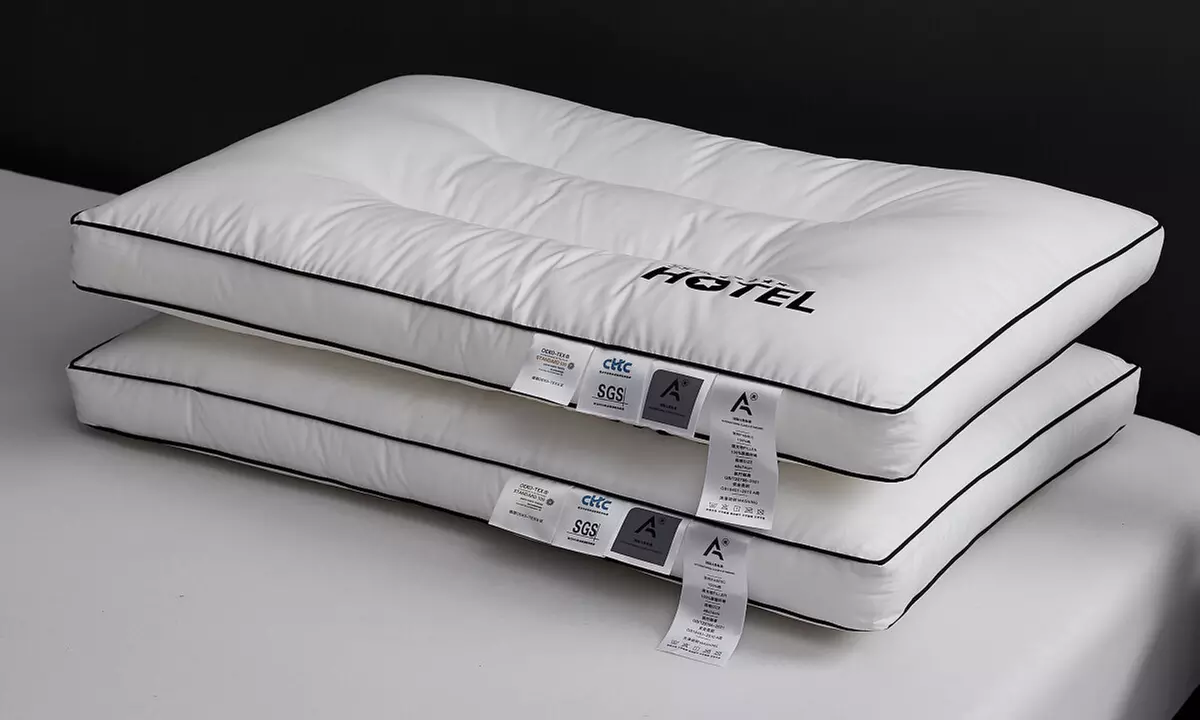 100% Cotton Five Star Hotel Pillow 2 Pack Set