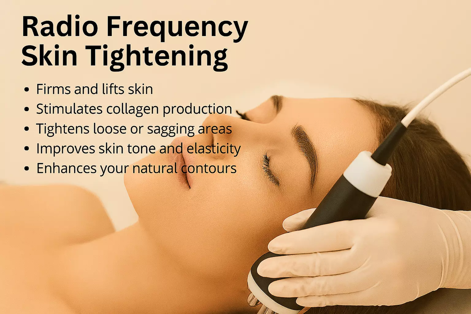 Glow with One, Two or Three 60 Minute Radio Frequency Skin Tightening