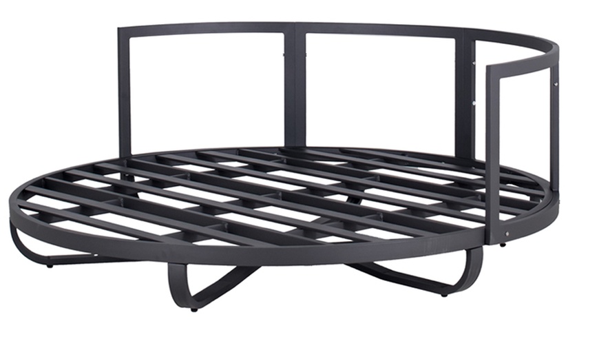 Image 6: Home Deluxe Gartenliege FLORIDA, optional mit 2 Beistelltischen