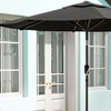 Image 18: 3M Rotating Parasol with UV Protection; Adjustable and Stylish Design
