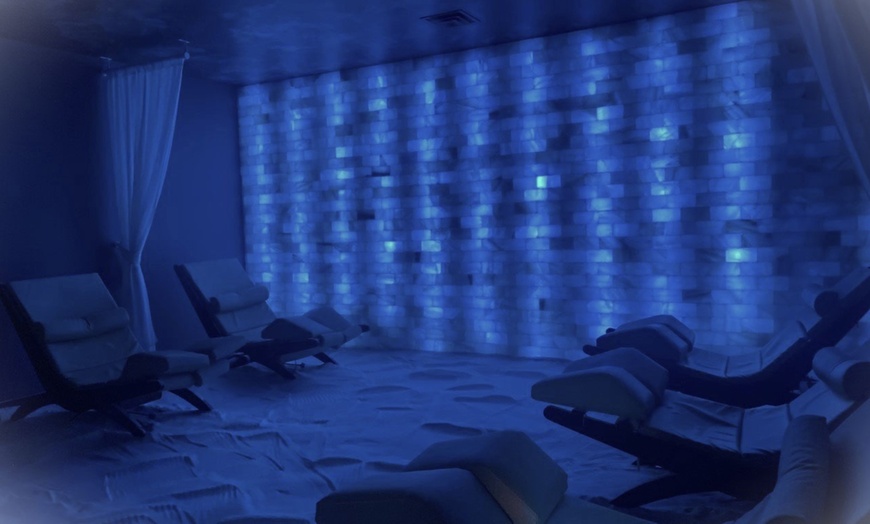 Image 4: Himalayan Salt Room: One 45-Min Session for Two People