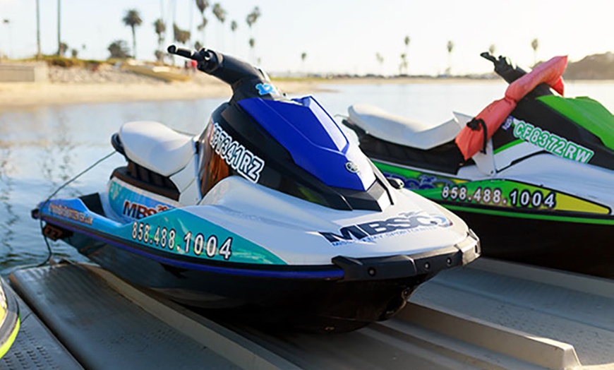 Image 4: Enjoy a One-Hour Jetski Rental Any Day on Mission Bay