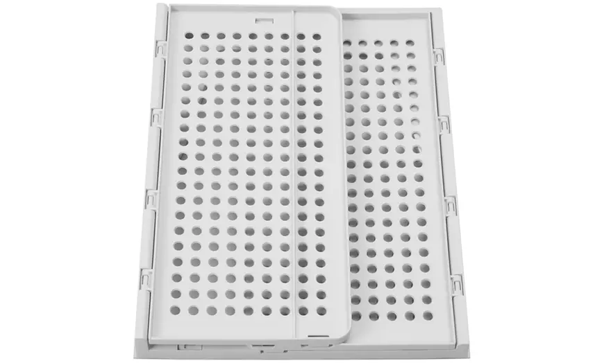 Image 11: Foldable Stackable Drawer Storage Basket 