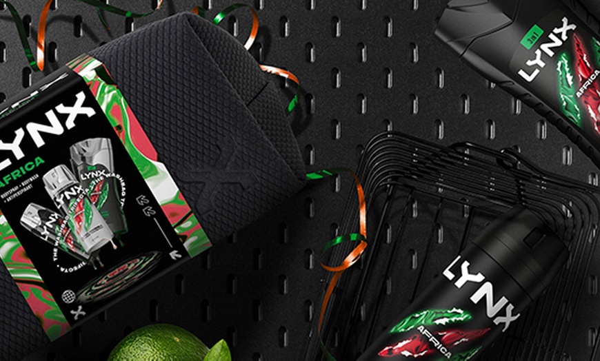 Image 2: Lynx Africa Washbag Gift Set 