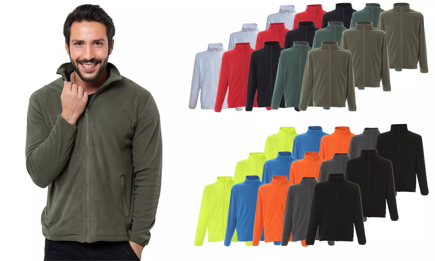 3 felpe da uomo in pile CLRS