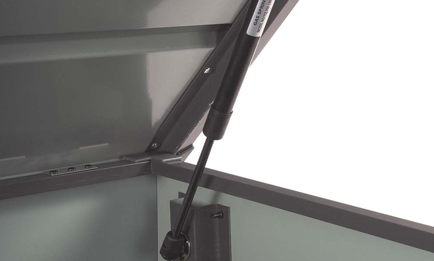 Image 8: Caja metálica de almacenamiento