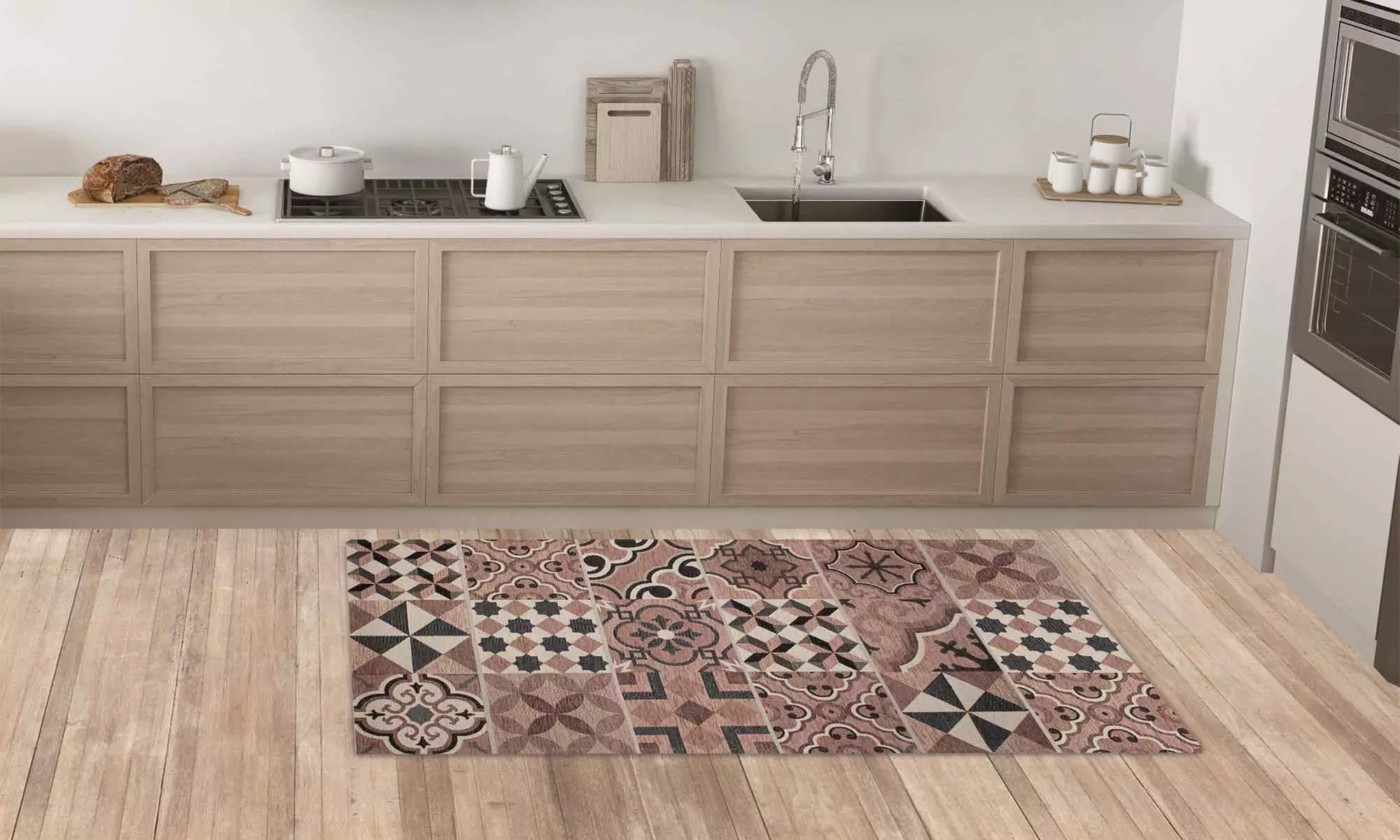 Tapis de cuisine anti-dérapant