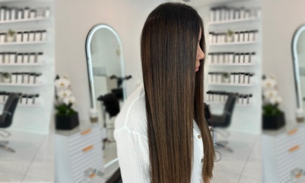 Women’s Haircut (Includes Cut + Shampoo + Conditioning + Blowdry) - Lux Hair Salon And Spa