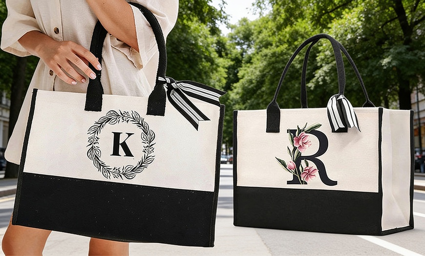 Image 6: Custom Tote Bag | Embroidered Tote Bag 