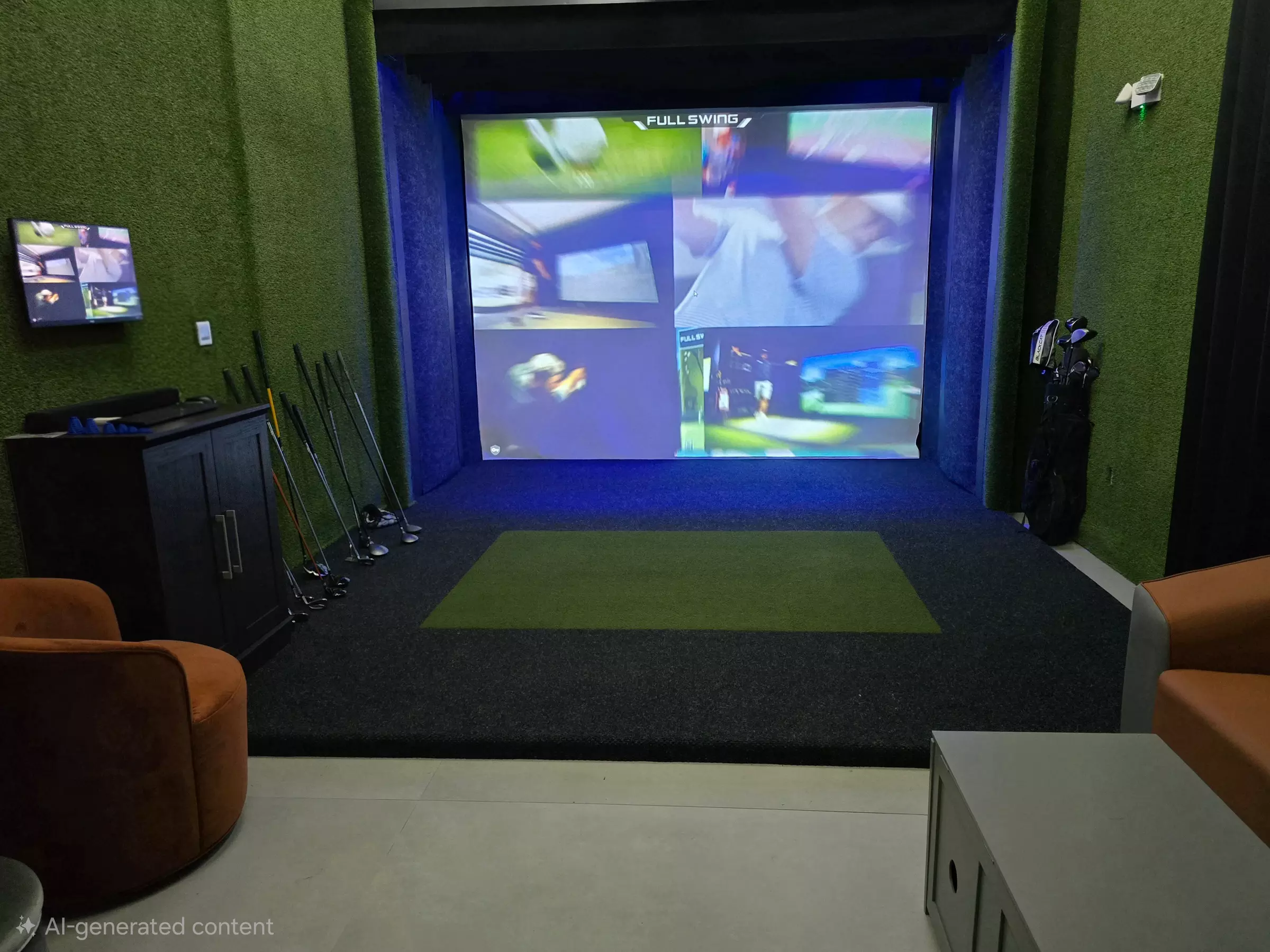 Indoor Golf Simulator Rentals: Play Famous Courses Year-Round