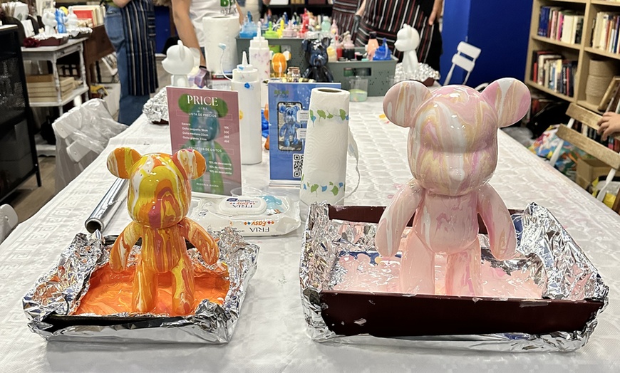 Image 3: Taller de pintura de un osito de peluche para 1 o 2 personas