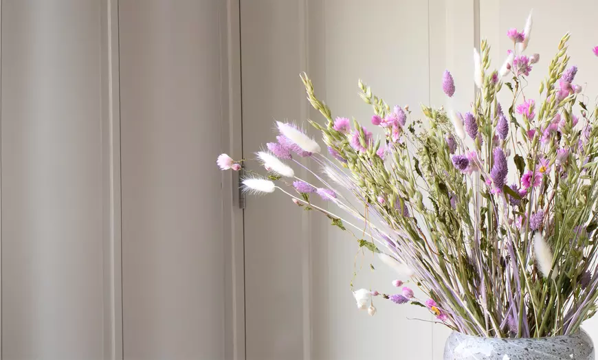 Image 6: Ramo de flores secas decorativas