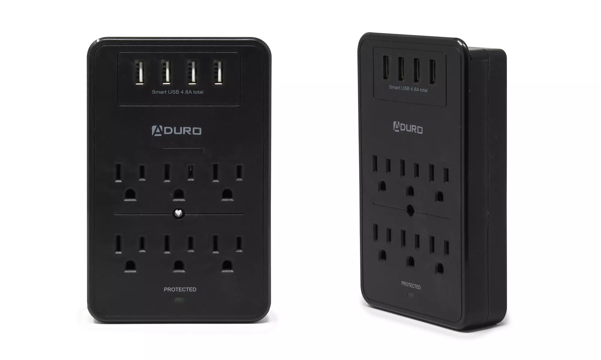Aduro 3- or 6- Outlet Surge Protector & Charging Station with Multi USB Ports