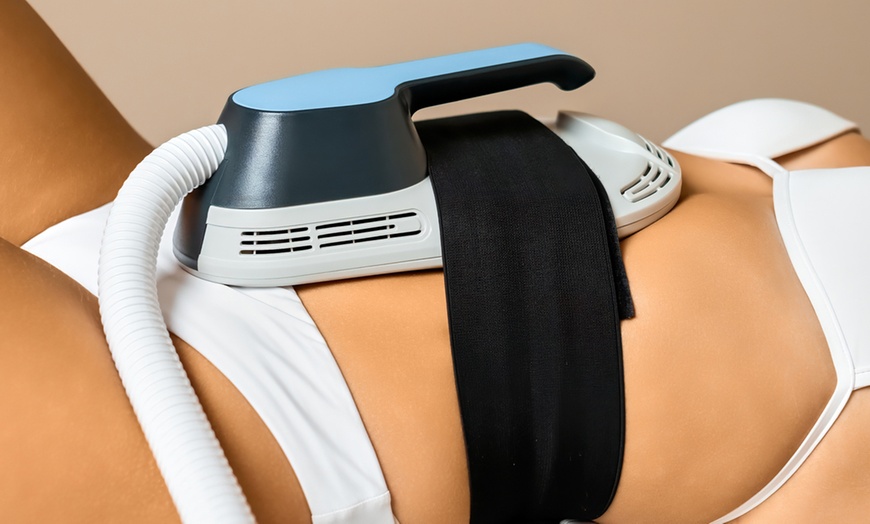 Image 3: 1, 4, 6 Sessions of 30-Min Fat Reduction  Electromagnetic Body Sculpting HiEMT