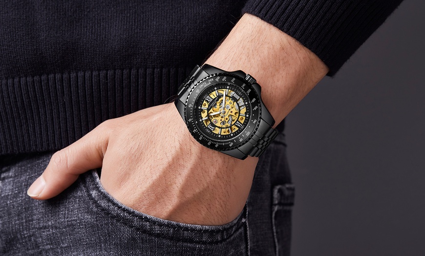 Image 3: Reloj deportivo con taquímetro para hombre