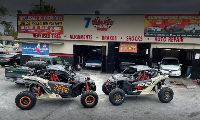 Front or Rear Brake Pad Replacement at 7 Days Tire Center (Up to 39% Off) - Primary Image