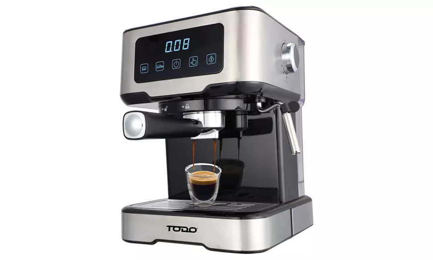 Image 3: TODO Stainless Steel Milk Frother or TODO Espresso Coffee Machine 1.5L