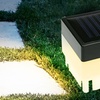 Image 10: Solar-Powered Garden Post Cap Light
