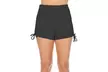 Women's Solid Detail Athletic Running Shorts - Second Medium
