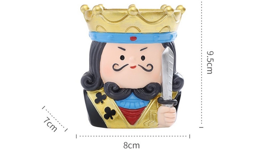Image 6: One or Three Poker Character Flower Pots
