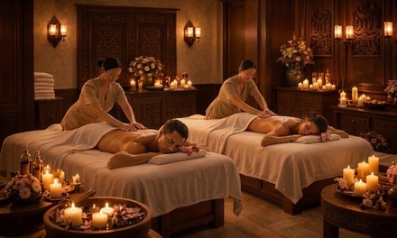 50-Minute Relaxation Body Massage with Free Hot Stones Treatment - Relaxing Home Spa and Massage