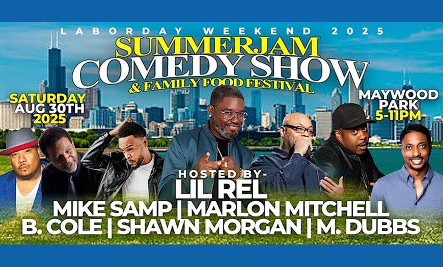 Image 1: SummerJam Comedy Show & Family Food Fest - Up to 28% Off
