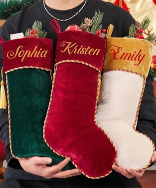 Personalized Embroidery Christmas Stocking