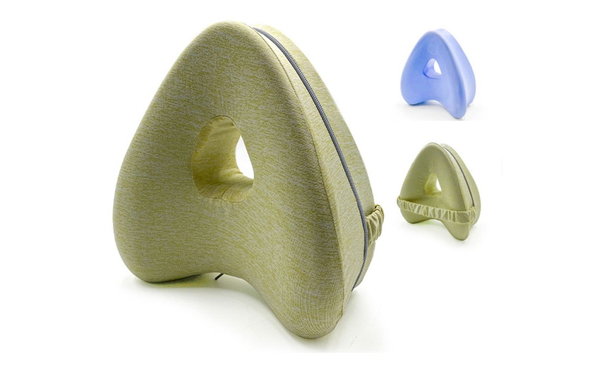 Image 6: Memory Foam Leg Pillow Cushion