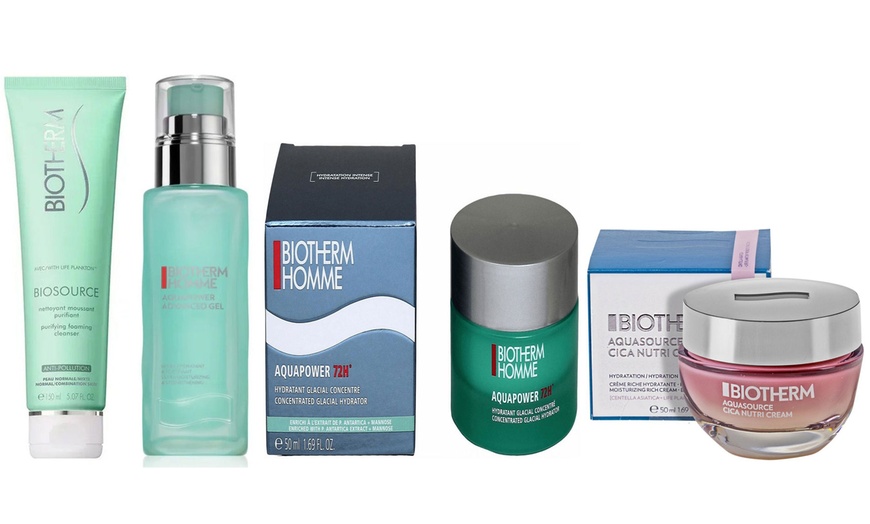 Image 1: Biotherm Skincare Collection for Hydration and Cleansing
