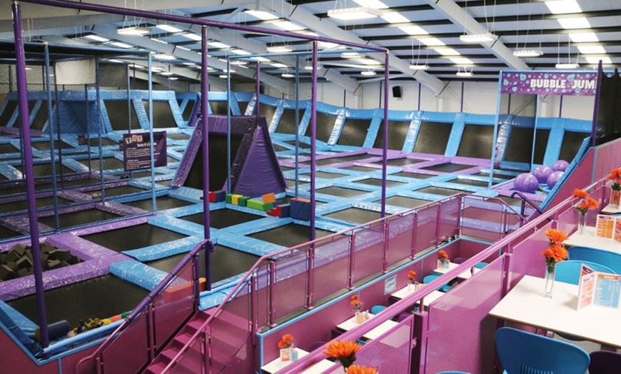 Image 1: One-Hour Trampoline Park Access