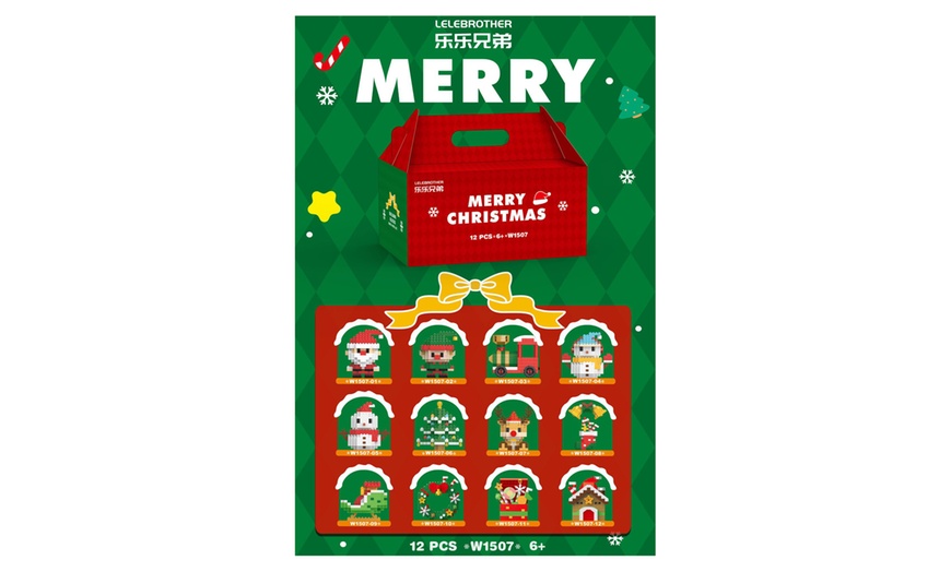 Image 6: Christmas Mini Building Block Set