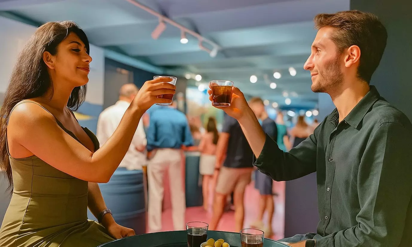 Cata de vermut con aperitivo y juego sorpresa para 1 o 2 personas