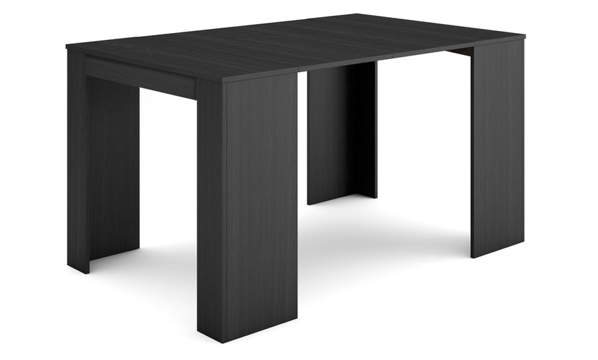 Image 9: Extendable Console Table for 6 people or up to 14 people
