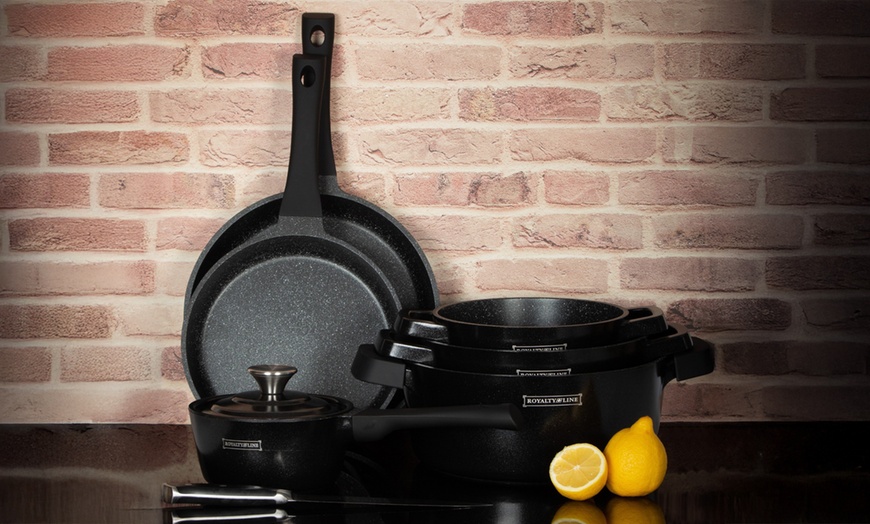 Image 17: Batteria da cucina da 10 o 14 pezzi Royalty Line