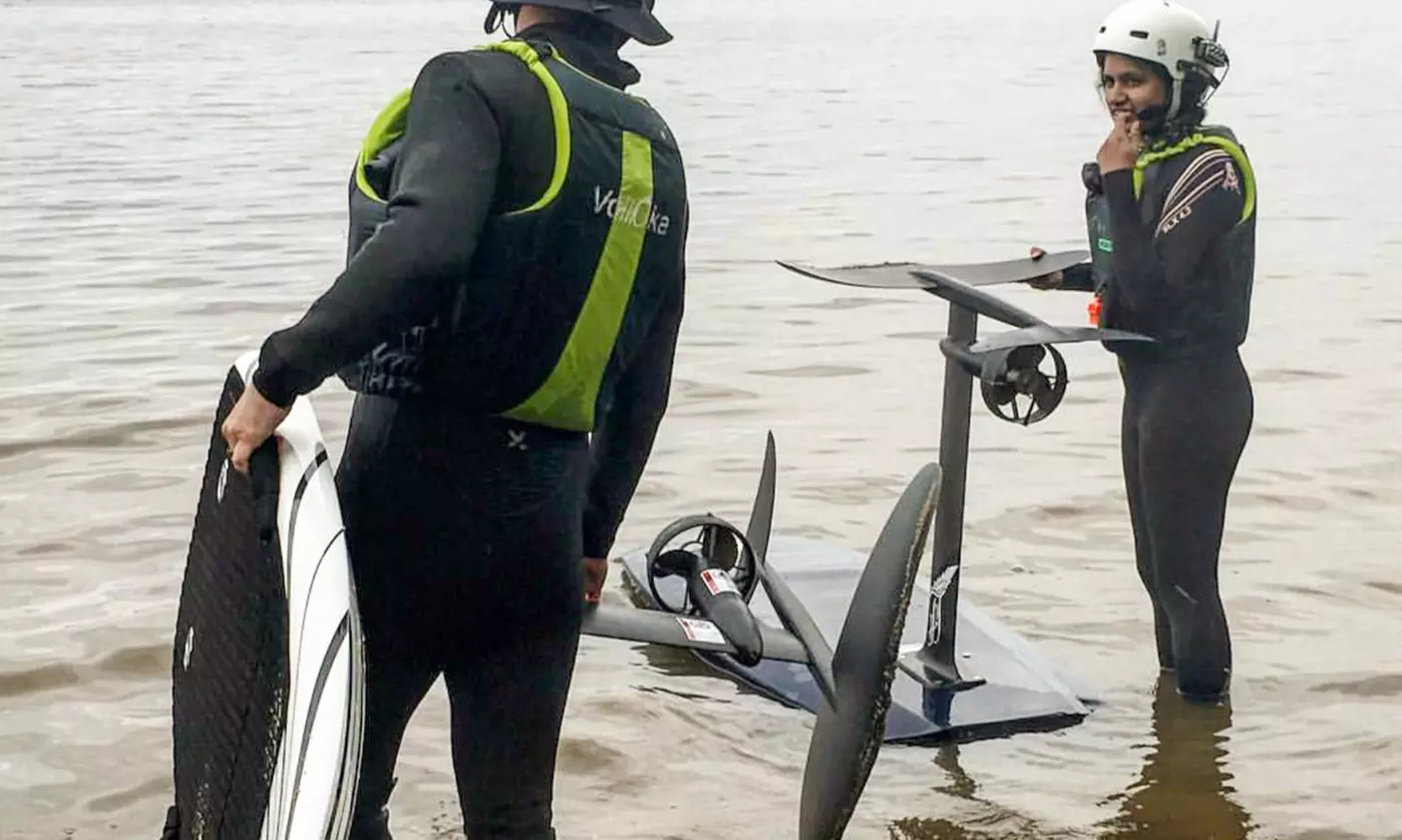Up to 40% Off on Water Sport Rental - Surfboard / Water Skis / Paddleboard at Fly eFoil Rentals - Second Medium