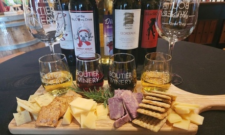Artisan Cheese and Wine Flight for Two - Boutier Winery