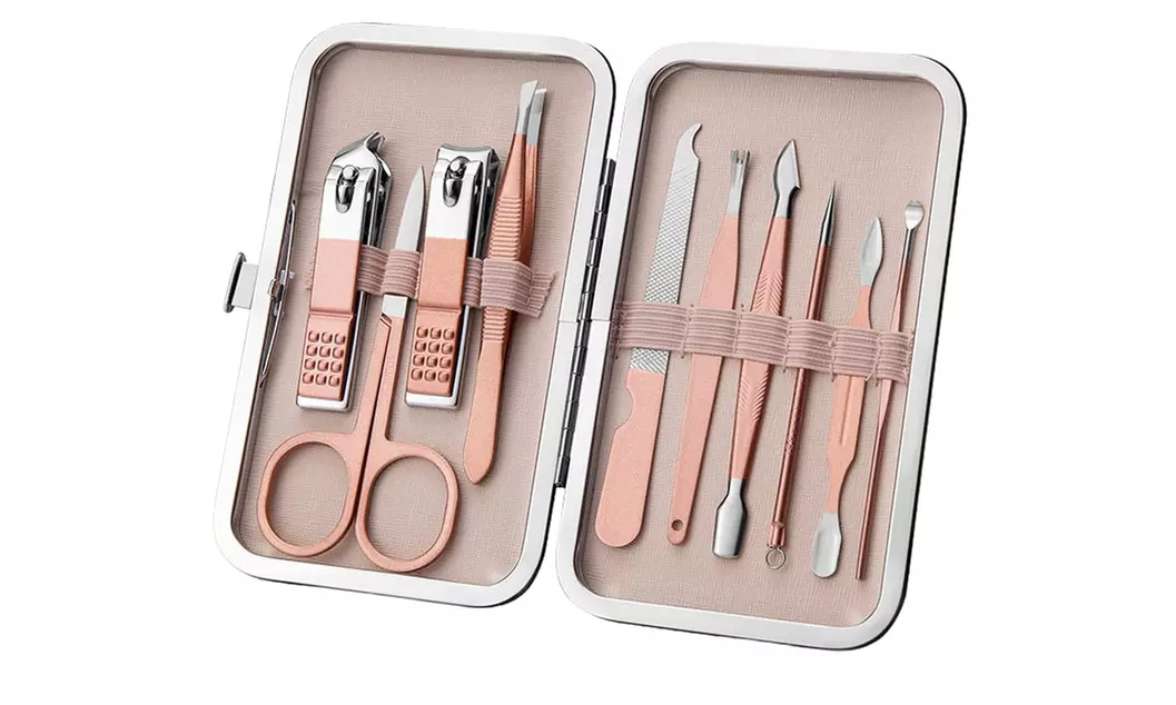 Manicure Set Stainless Pedicure Care Tools Nail Scissors Kit
